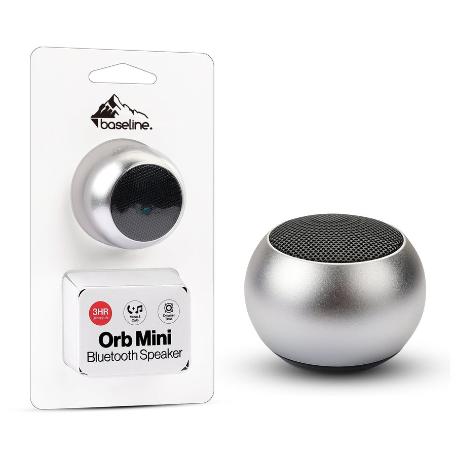 baseline Orb Mini Wireless Speaker - Silver