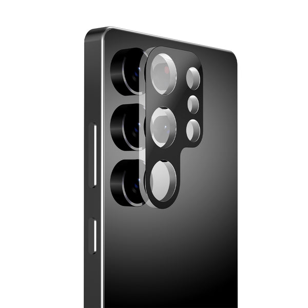 baseline Tempered Glass Lens Protector for Samsung Galaxy S25 Ultra - Black - BSS25USCLE80-2.jpg