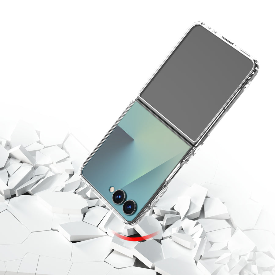 baseline Gummy Series Case for Samsung Galaxy Z Flip7 - Clear - BSZFP7CSCAM0141A-5.jpg