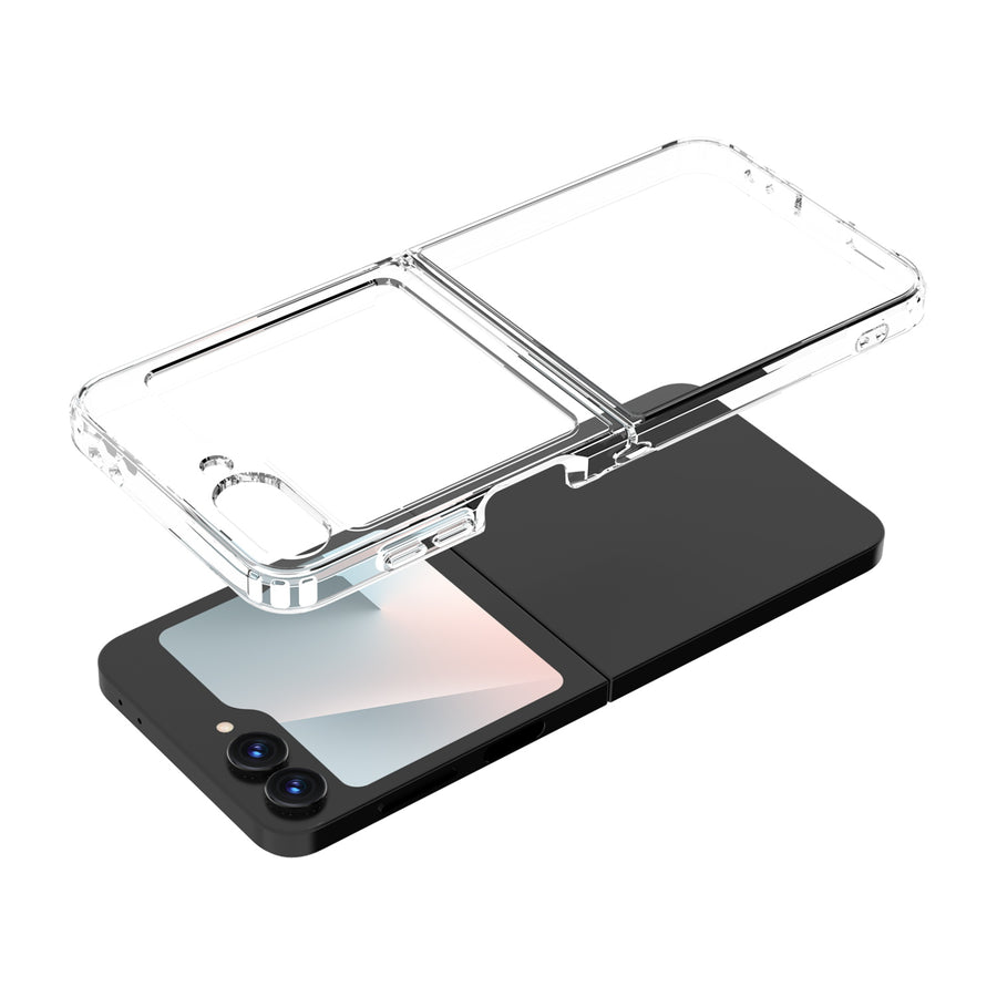 baseline Gummy Series Case for Samsung Galaxy Z Flip7 FE / Galaxy Z Flip6 - Clear - BSZFP7FECSCAM0141A-7.jpg
