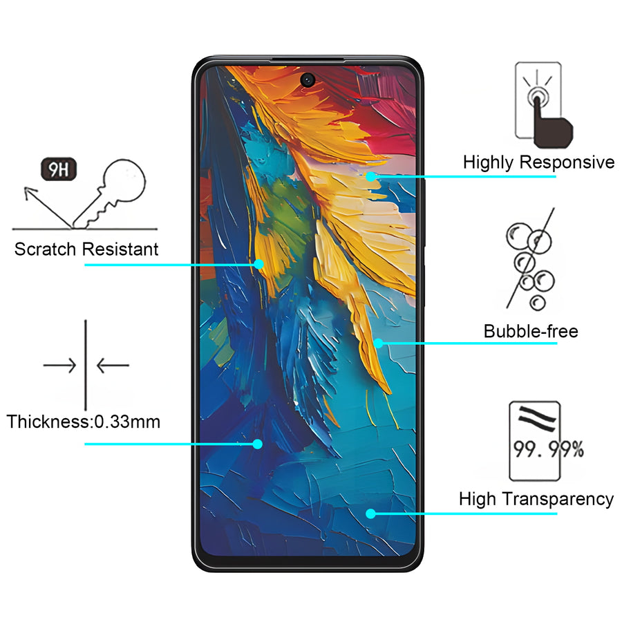 baseline Tempered Glass Screen Protector (2.5D) for TCL 50 XL NXTPAPER 5G / K12 - Clear - BT50XLN5GSC90-4.jpg