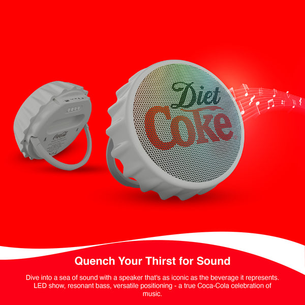 Coca-Cola Diet Coke Bottle Cap Speaker - Grey - DC-BBC-CDC-2.jpg