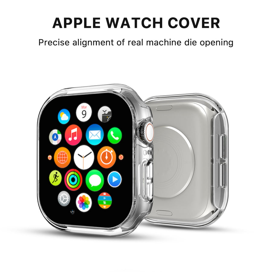 echelon Fusion Protector Case (with Tempered Glass Screen Protector) for Apple Watch Series 4 40mm - Transparent Clear - EAPWH40CSFSSC004-5.jpg