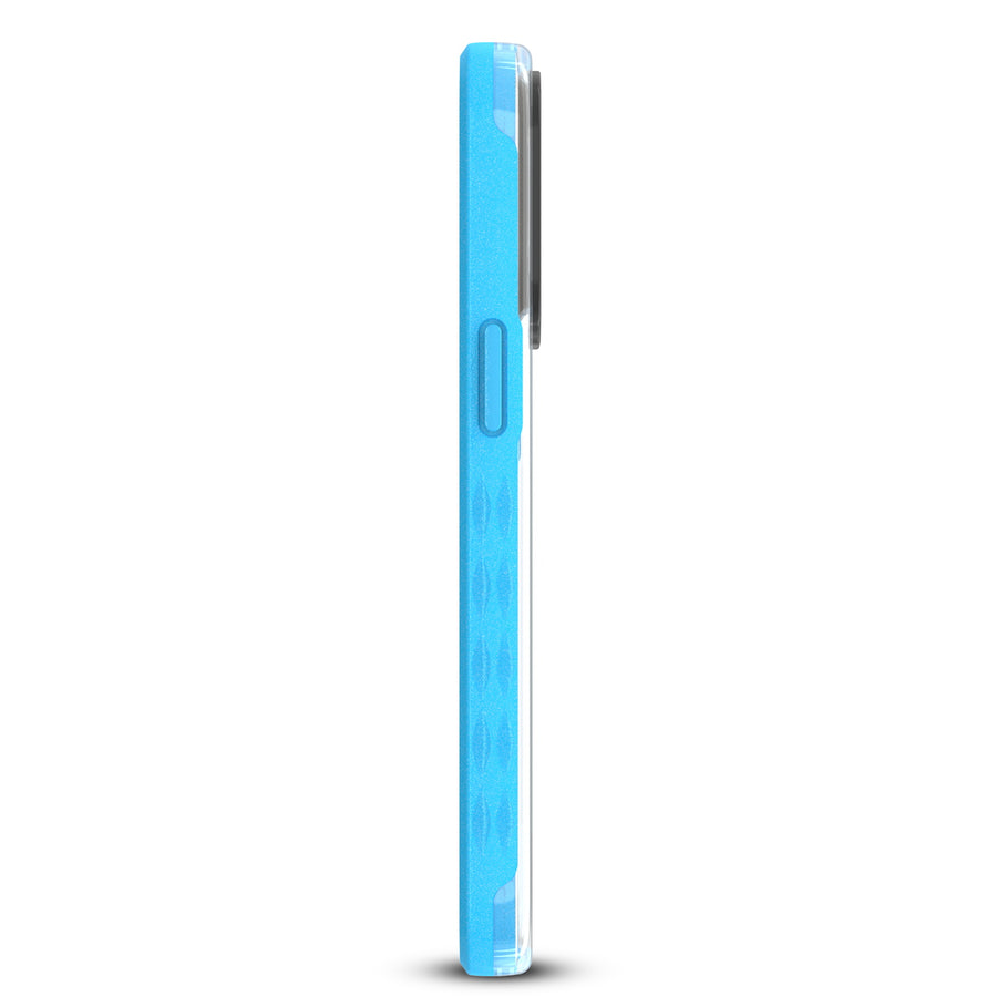 EcoBlvd Laguna Collection Case for Apple iPhone 13 Pro (6.1) - Cascade Blue (100% Compostable & Plant-Based) - ECO-LAG-IP13P-BL-4.jpg
