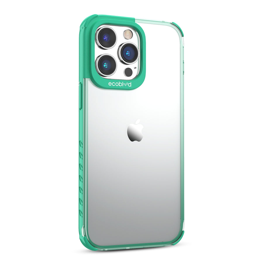 EcoBlvd Laguna Collection Case for Apple iPhone 14 Pro (6.1) - Foliage Green (100% Compostable & Plant-Based) - ECO-LAG-IP14P-GN-3.jpg