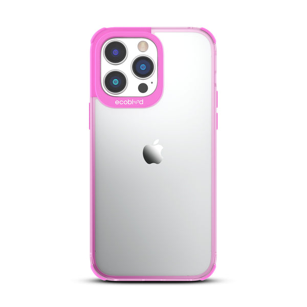EcoBlvd Laguna Collection Case for Apple iPhone 14 Pro (6.1) - Wildflower Pink (100% Compostable & Plant-Based) - ECO-LAG-IP14P-PK-2.jpg