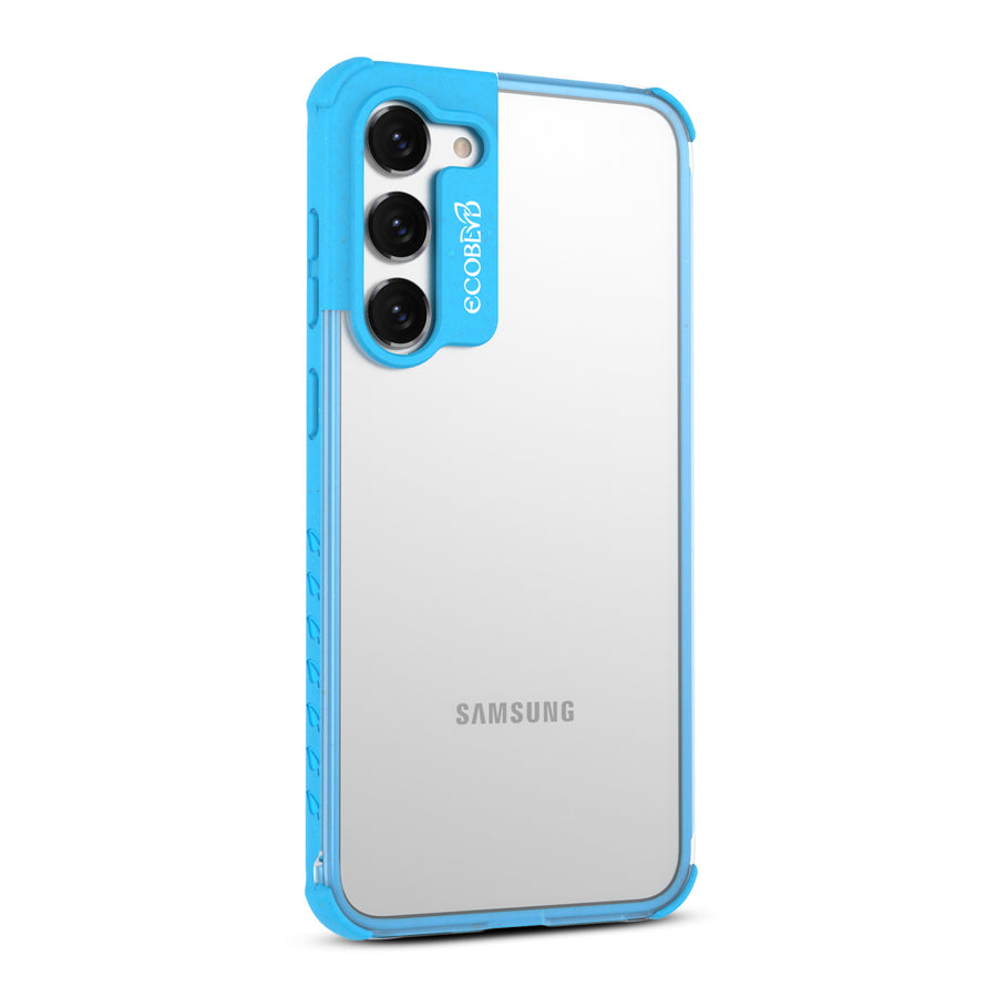 EcoBlvd Laguna Collection Case for Samsung Galaxy S23 - Cascade Blue (100% Compostable & Plant-Based) - ECO-LAG-SS23-BL-2.jpg