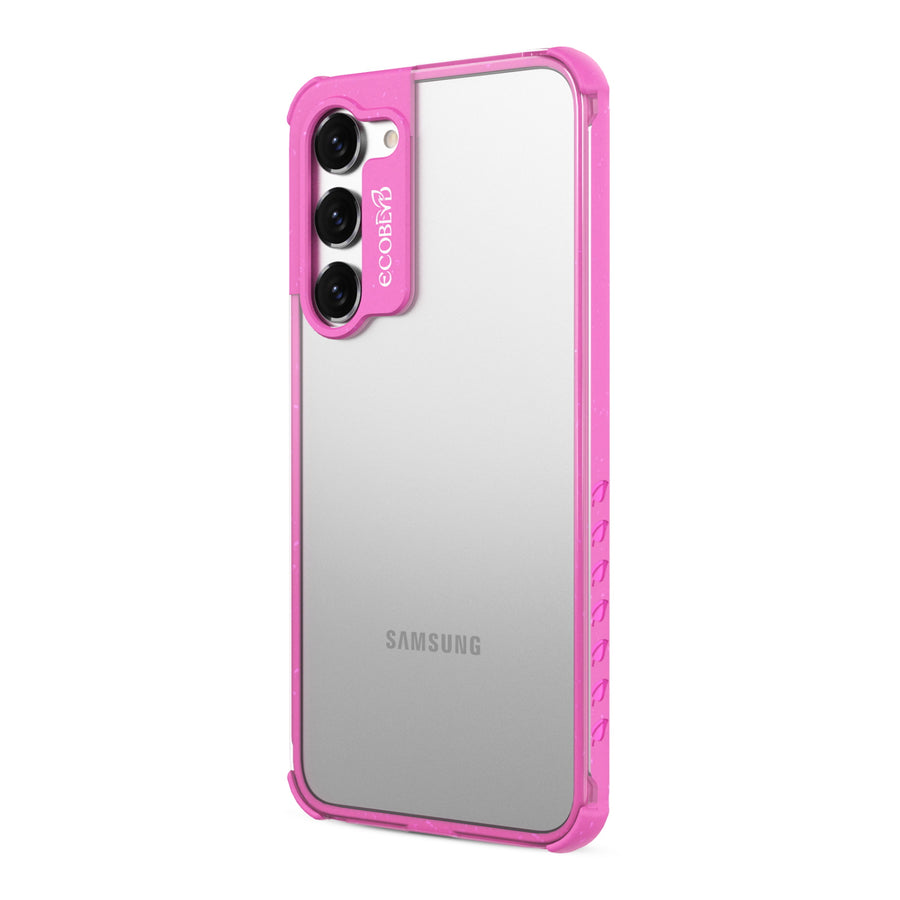 EcoBlvd Laguna Collection Case for Samsung Galaxy S23 - Wildflower Pink (100% Compostable & Plant-Based) - ECO-LAG-SS23-PK-3.jpg