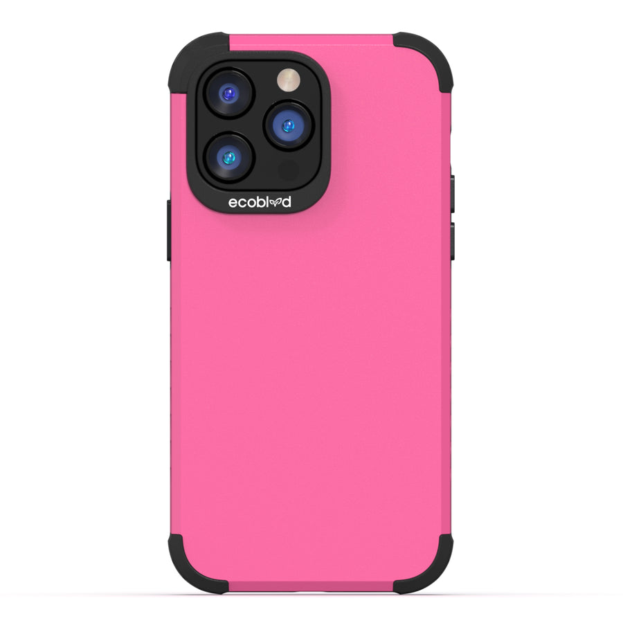 EcoBlvd Mojave Collection Case for Apple iPhone 14 Pro - Wildflower Pink (100% Compostable & Plant-Based) - ECO-MOJ-IP14P-PK-2.jpg