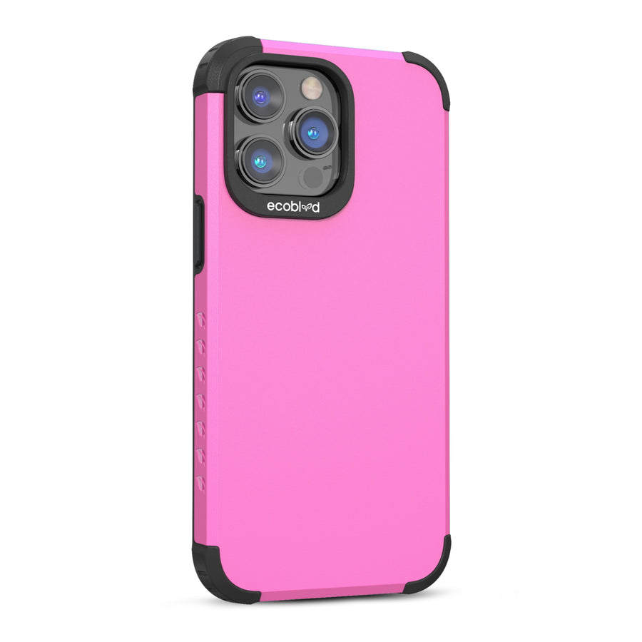 EcoBlvd Mojave Collection Case for Apple iPhone 14 Pro Max - Wildflower Pink (100% Compostable & Plant-Based) - ECO-MOJ-IP14PM-PK-3.jpg