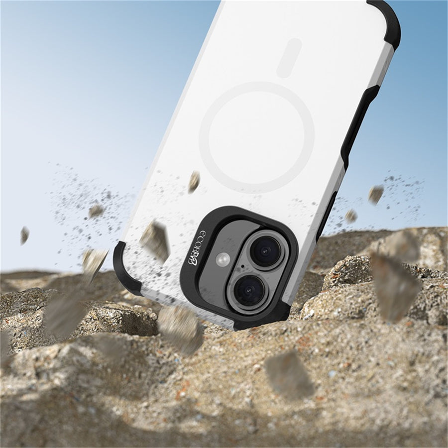 EcoBlvd Reforge Collection Case for Apple iPhone 16 - Cloud White (100% Compostable & Plant-Based) - ECO-REF-IP16-WH-4.jpg