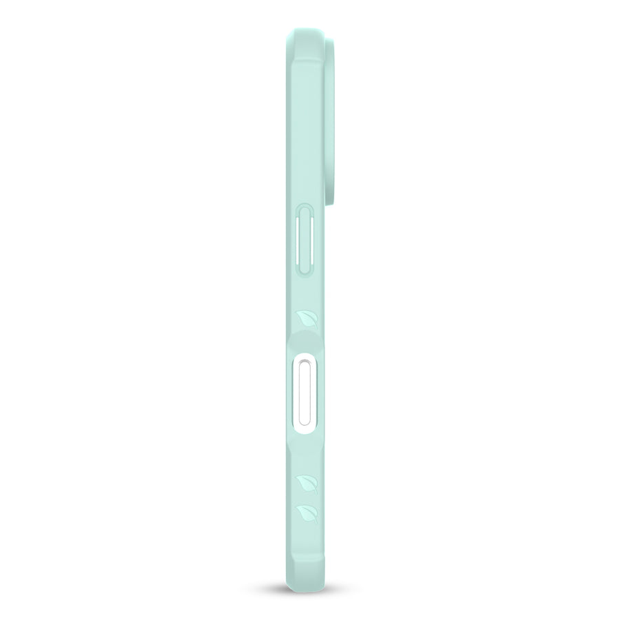 EcoBlvd Revive Collection Case for Apple iPhone 16 - Seafoam Green (100% Compostable & Plant-Based) - ECO-REV-IP16-GN-3.jpg
