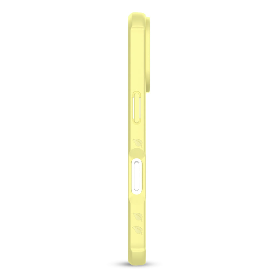 EcoBlvd Revive Collection Case for Apple iPhone 16 - Buttercup Yellow (100% Compostable & Plant-Based) - ECO-REV-IP16-YL-3.jpg