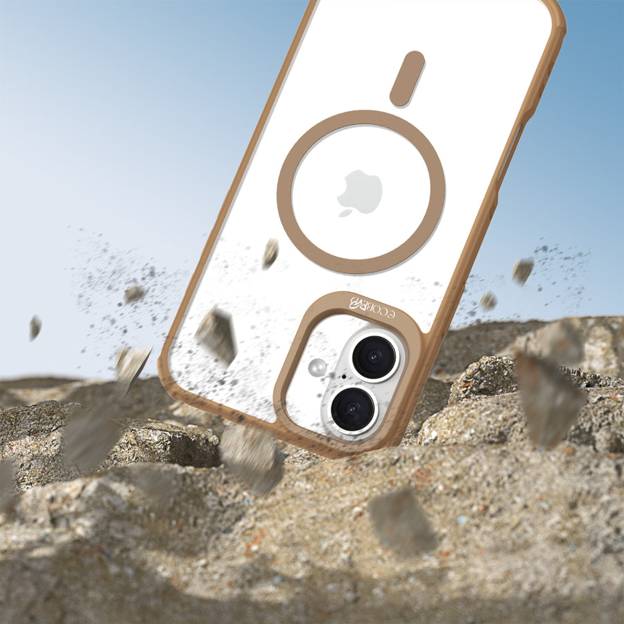 EcoBlvd Revive Collection Case for Apple iPhone 16 Plus - Clay Brown (100% Compostable & Plant-Based) - ECO-REV-IP16M-BR-4.jpg