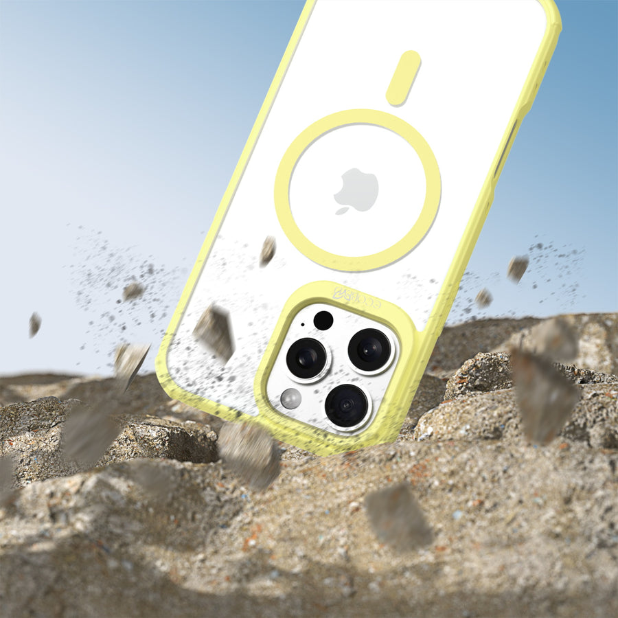 EcoBlvd Revive Collection Case for Apple iPhone 16 Pro Max - Buttercup Yellow (100% Compostable & Plant-Based) - ECO-REV-IP16PM-YL-4.jpg