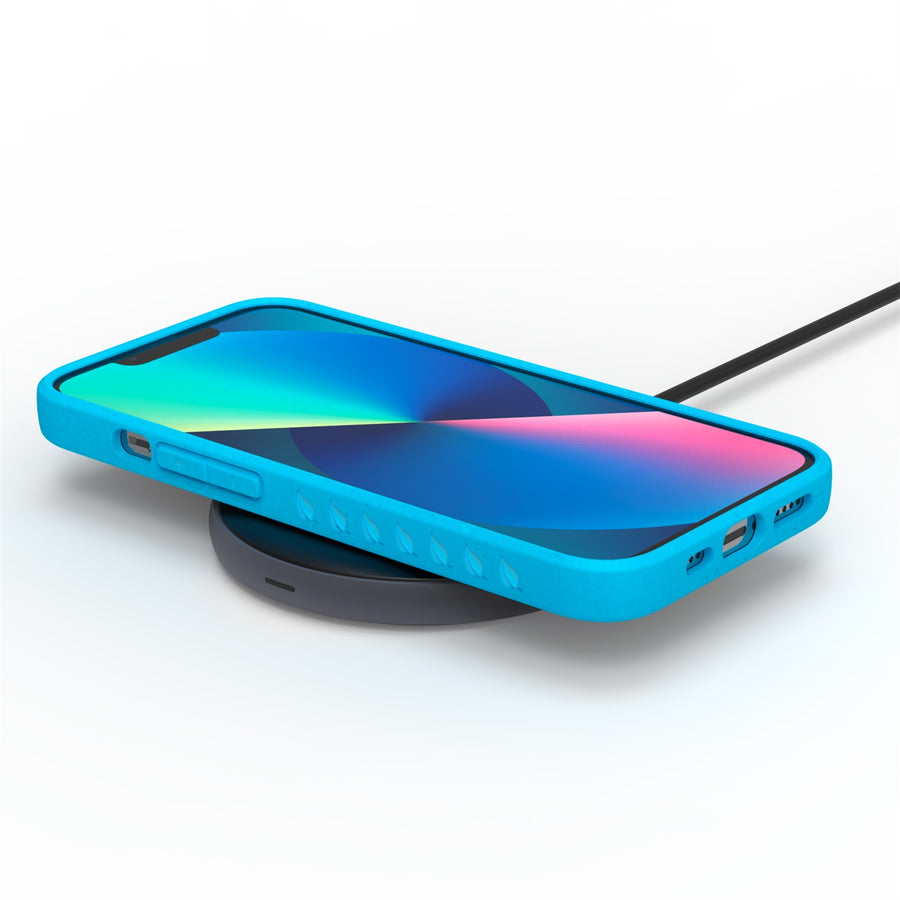 EcoBlvd Sequoia Collection Case for Apple iPhone 13 Pro (6.1) - Cascade Blue (100% Compostable & Plant-Based) - ECO-SEQ-IP13P-BL-5.jpg