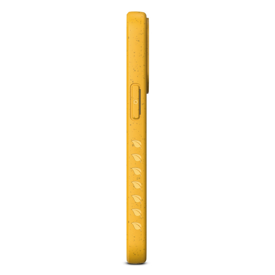 EcoBlvd Sequoia Collection Case for Apple iPhone 13 Pro Max (6.7) / 12 Pro Max (6.7) - Illuminating Yellow (100% Compostable & Plant-Based) - ECO-SEQ-IP13PM-YL-4.jpg
