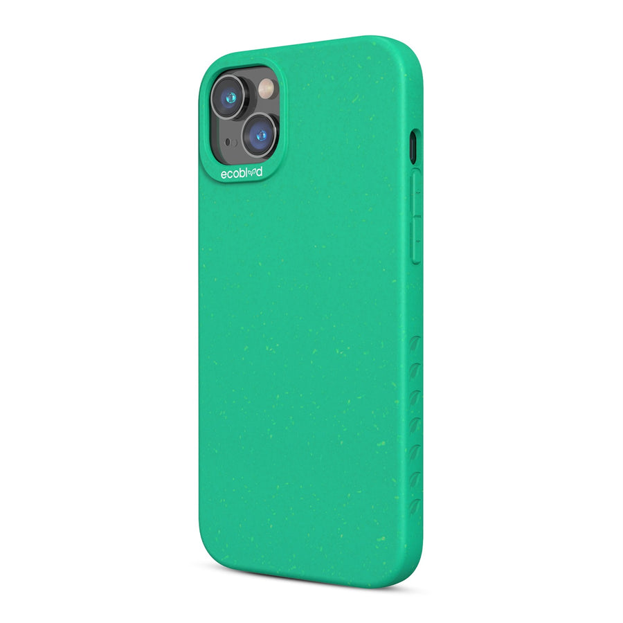 EcoBlvd Sequoia Collection Case for Apple iPhone 17e / 16e / 14 / 13 - Foliage Green (100% Compostable & Plant-Based) - ECO-SEQ-IP14-GN-4.jpg