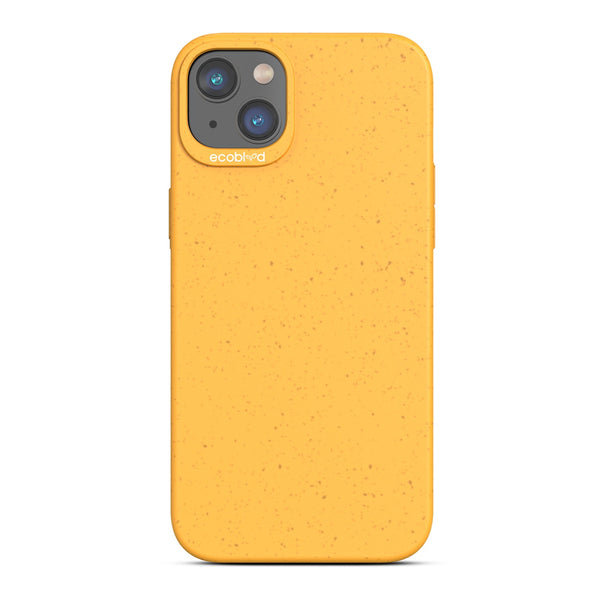 EcoBlvd Sequoia Collection Case for Apple iPhone 14 Plus (6.7) - Illuminating Yellow (100% Compostable & Plant-Based) - ECO-SEQ-IP14M-YL-2.jpg