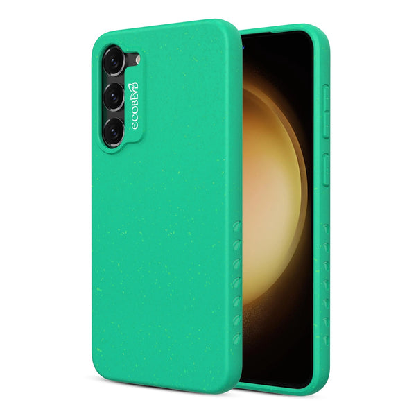 EcoBlvd Sequoia Collection Case for Samsung Galaxy S23 - Foliage Green (100% Compostable & Plant-Based) - ECO-SEQ-SS23-GN-1.jpg