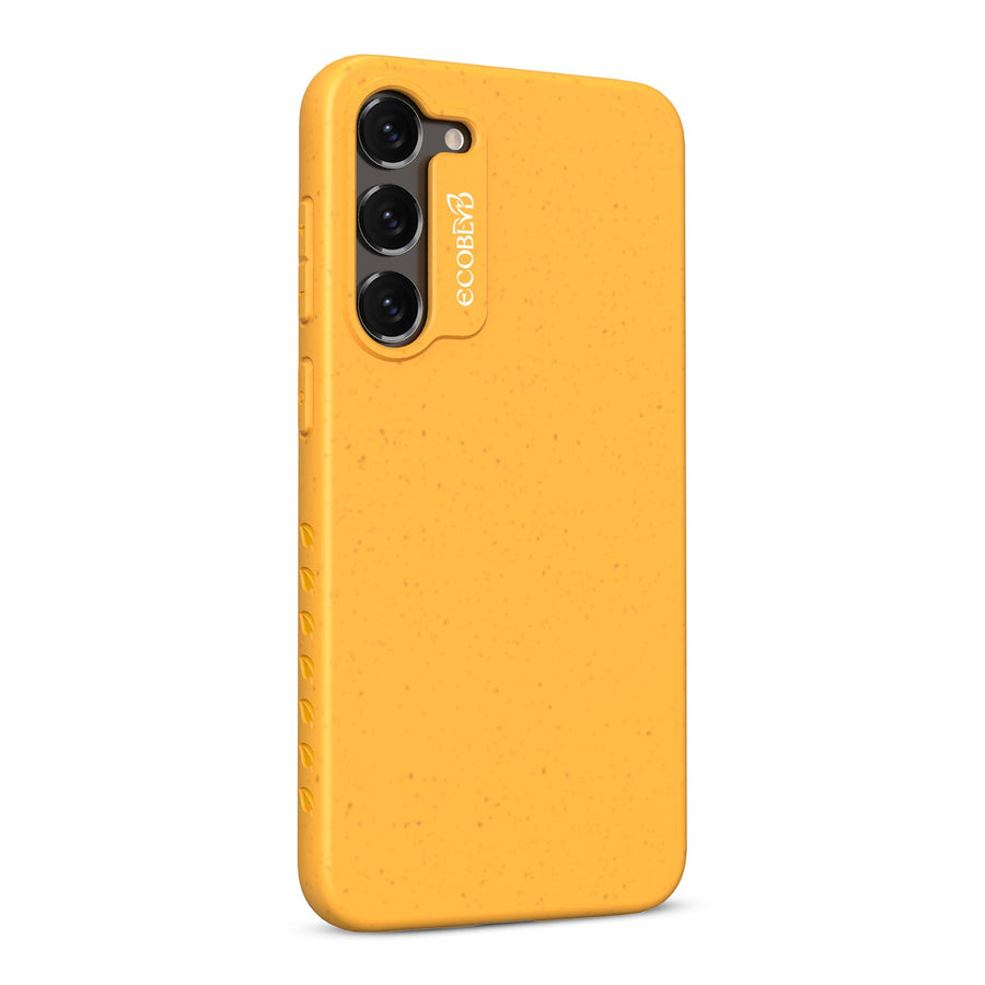EcoBlvd Sequoia Collection Case for Samsung Galaxy S23 - Illuminating Yellow (100% Compostable & Plant-Based) - ECO-SEQ-SS23-YL-3.jpg