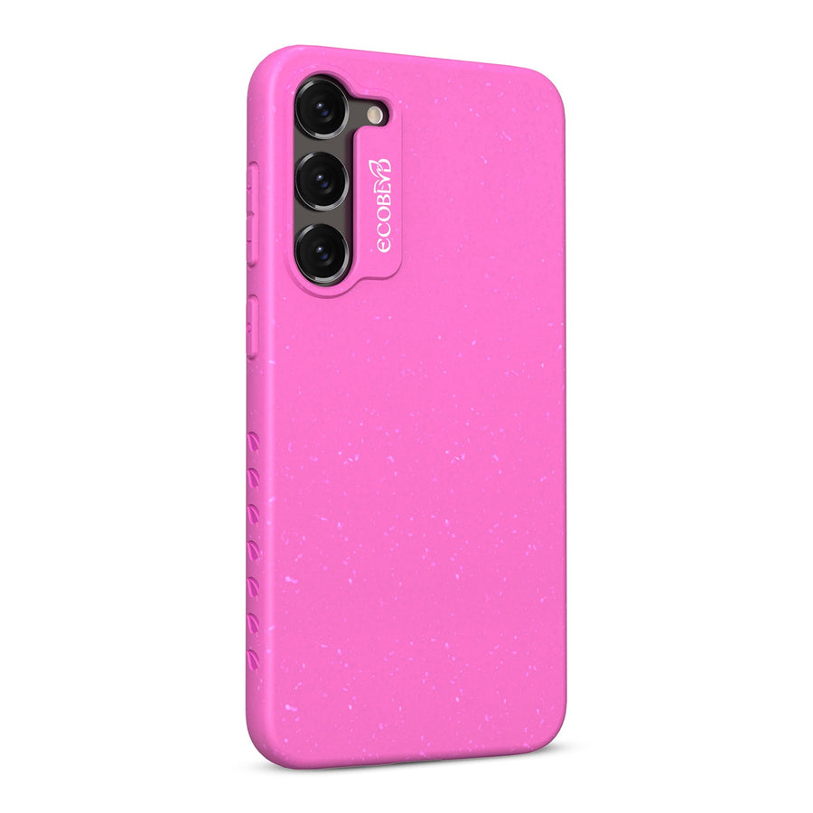 EcoBlvd Sequoia Collection Case for Samsung Galaxy S23 Plus - Wildflower Pink (100% Compostable & Plant-Based) - ECO-SEQ-SS23P-PK-3.jpg