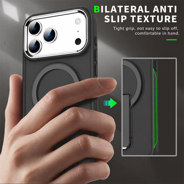 EDGE HaloStand MagSafe Case for Apple iPhone 18 Pro / 17 Pro - Black - EDHLST18P-BK-1.JPG
