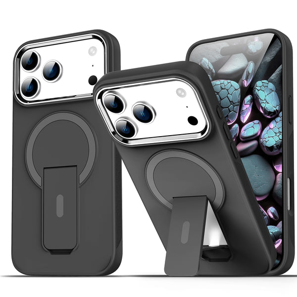 EDGE HaloStand MagSafe Case for Apple iPhone 18 Pro / 17 Pro - Black - EDHLST18P-BK.jpg