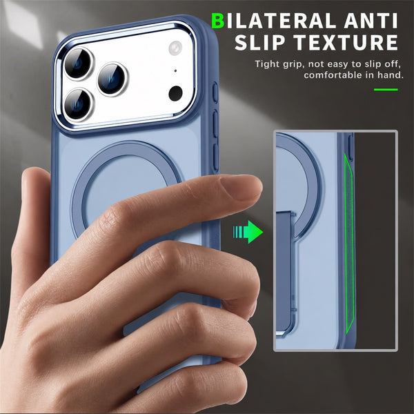 EDGE HaloStand MagSafe Case for Apple iPhone 18 Pro / 17 Pro - Blue - EDHLST18P-BL-1.JPG