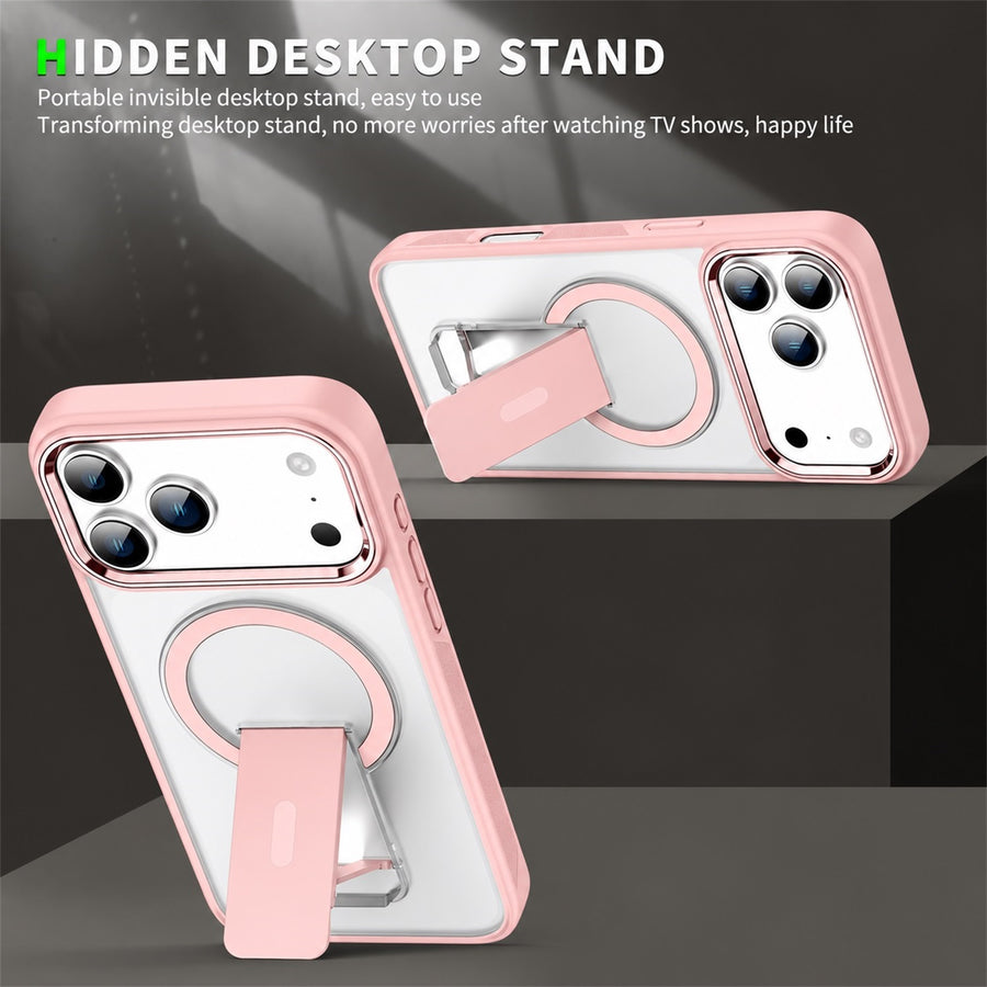 EDGE HaloStand MagSafe Case for Apple iPhone 18 Pro / 17 Pro - Light Pink - EDHLST18P-LP-5.JPG