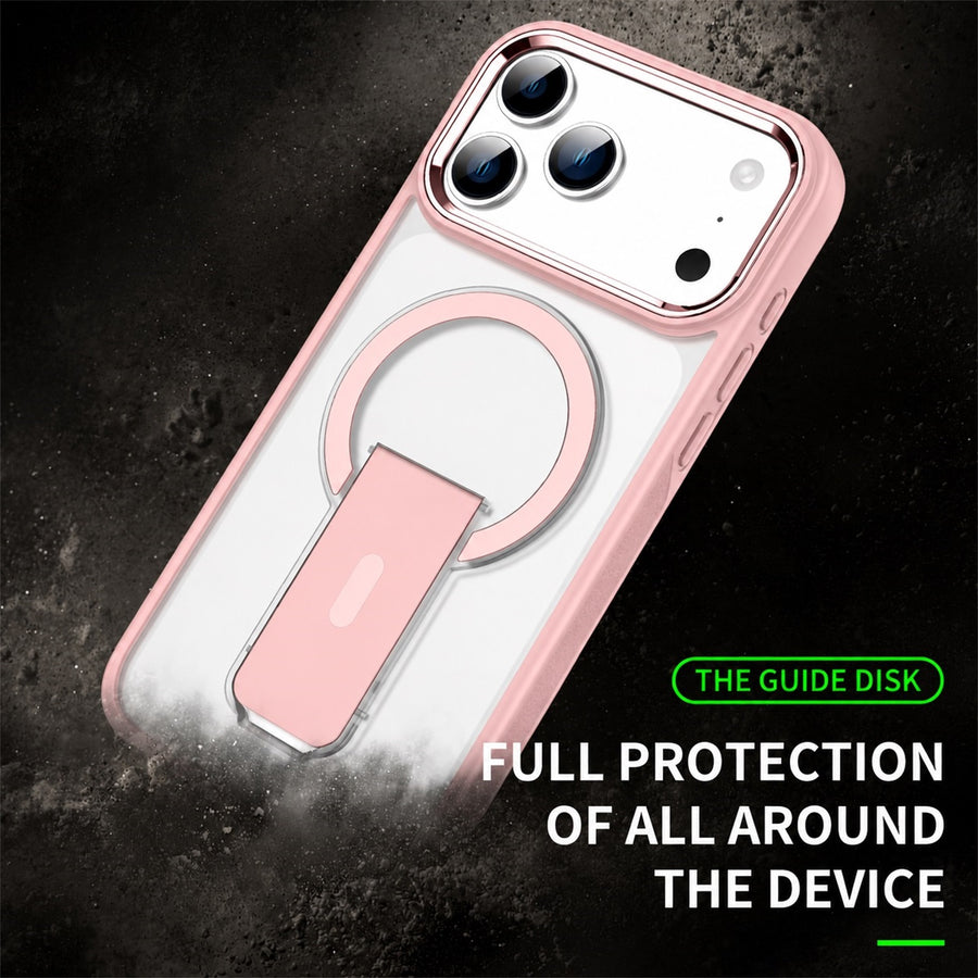 EDGE HaloStand MagSafe Case for Apple iPhone 18 Pro / 17 Pro - Light Pink - EDHLST18P-LP-6.JPG