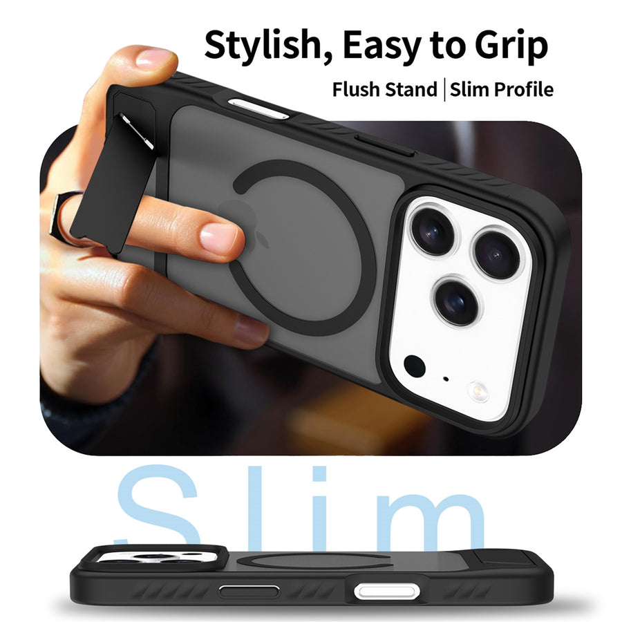 EDGE Mag Pro Case with Kickstand for Apple iPhone 18 Pro / 17 Pro - Black - EDMGPR18P-BK-2.jpg