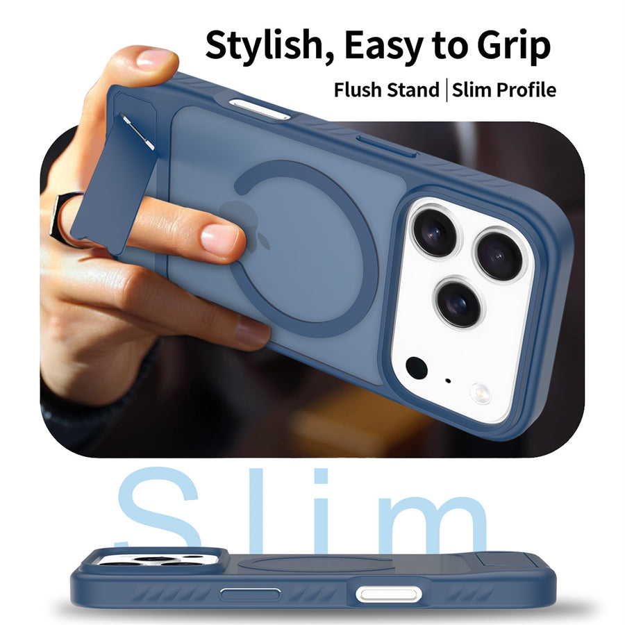 EDGE Mag Pro Case with Kickstand for Apple iPhone 18 Pro / 17 Pro - Blue - EDMGPR18P-BL-2.jpg