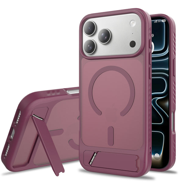 EDGE Mag Pro Case with Kickstand for Apple iPhone 18 Pro Max / 17 Pro Max - Cherry Red - EDMGPR18PM-CH.jpg