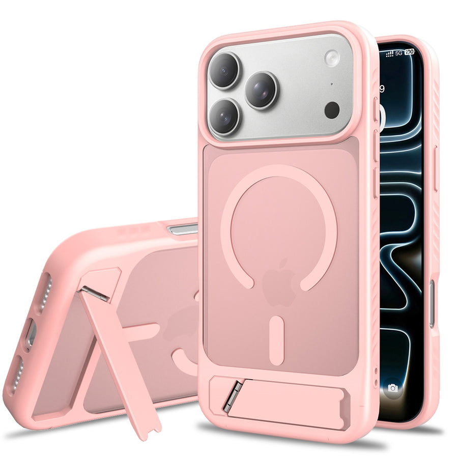 EDGE Mag Pro Case with Kickstand for Apple iPhone 18 Pro Max / 17 Pro Max - Light Pink - EDMGPR18PM-LP.jpg