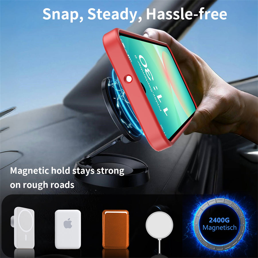 EDGE Mag Pro Case with Kickstand for Samsung Galaxy A17 5G / Galaxy A16 5G - Red - EDMGPRA17-RD-12.jpg