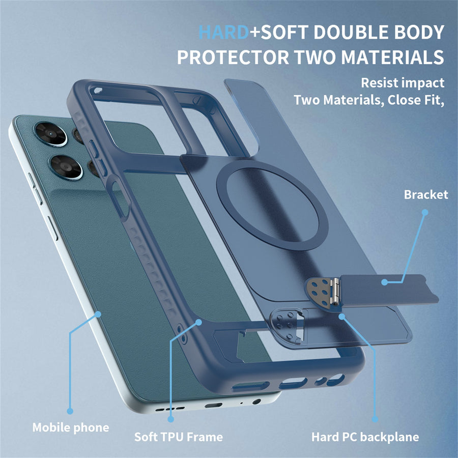 EDGE Mag Pro Case with Kickstand for Motorola Moto G Play (2026)/Moto G 5G (2026) / Moto G 5G (2025) - Blue - EDMGPRG5G26-BL-6.jpg