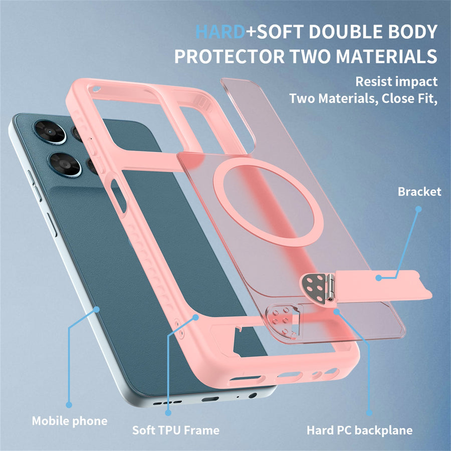 EDGE Mag Pro Case with Kickstand for Motorola Moto G Play (2026)/Moto G 5G (2026) / Moto G 5G (2025) - Light Pink - EDMGPRG5G26-LP-6.jpg