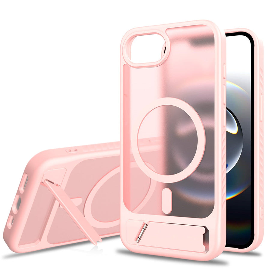 EDGE Mag Pro Case with Kickstand for Apple iPhone 17e / 16e - Light Pink