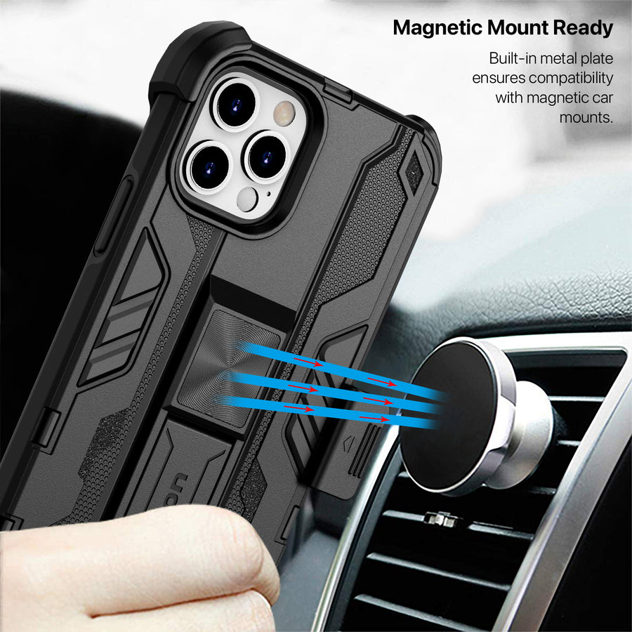 echelon Reflex Series Case with Holster for Apple iPhone 12 / 12 Pro - Black - EIP12PCSRSKS301-7.jpg