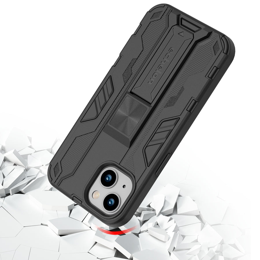 echelon Reflex Series Case w Kickstand for Apple iPhone 17e / 16e / 14 / 13 - Black - EIP13CSRSKS001-5.jpg