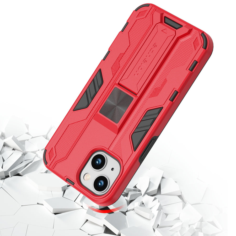 echelon Reflex Series Case w Kickstand for Apple iPhone 17e / 16e / 14 / 13 - Red - EIP13CSRSKS002-5.jpg
