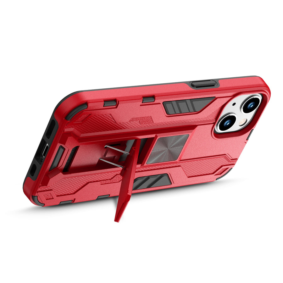 echelon Reflex Series Case w Kickstand for Apple iPhone 17e / 16e / 14 / 13 - Red - EIP13CSRSKS002-7.jpg