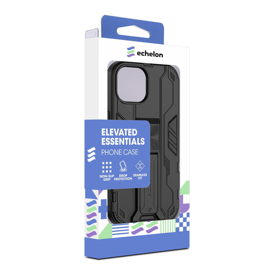echelon Reflex Series Case w Kickstand for Apple iPhone 15 - Black - EIP15CSRSKS001-10.jpg