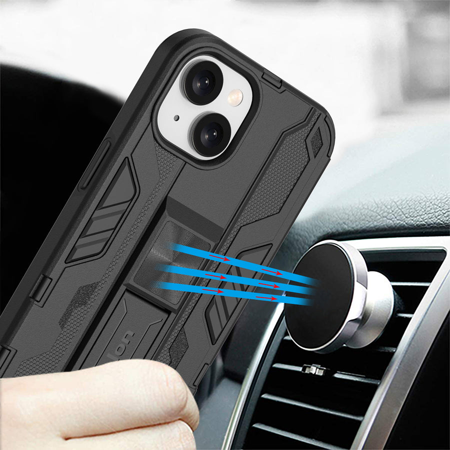 echelon Reflex Series Case w Kickstand for Apple iPhone 15 - Black - EIP15CSRSKS001-9.jpg