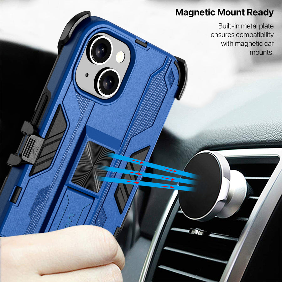 echelon Reflex Series Case with Holster for Apple iPhone 15 - Reflex Blue - EIP15CSRSKS303-7.jpg