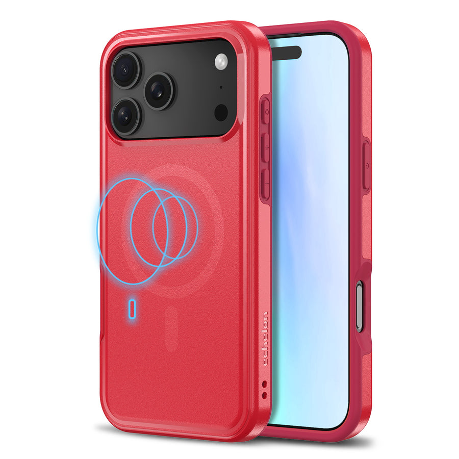 echelon Fuse Series w/ MagSafe Case for Apple iPhone 17 Pro - Red - EIP17PCSD5MS105-2.jpg
