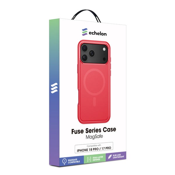 echelon Fuse Series w/ MagSafe Case for Apple iPhone 18 Pro / 17 Pro - Red - EIP18PCSD5MS105-1.JPG