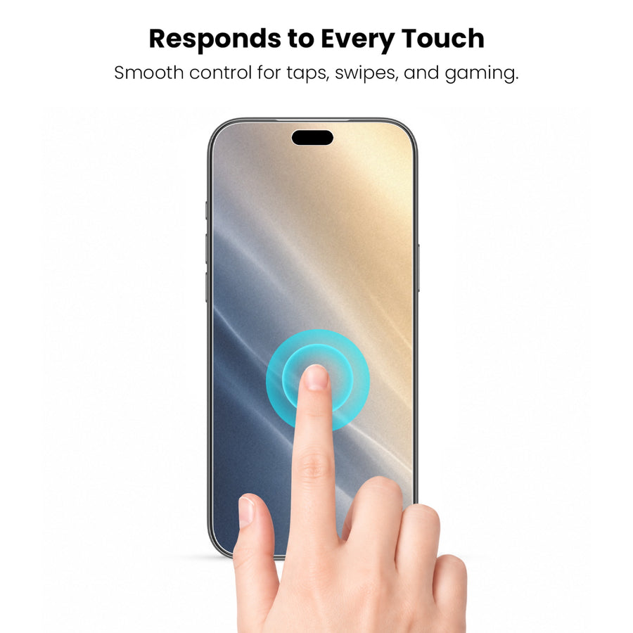 echelon Matte Anti-Glare Tempered Glass Screen Protector for Apple iPhone 18 Pro - Clear - EIP18PSC87-8.JPG