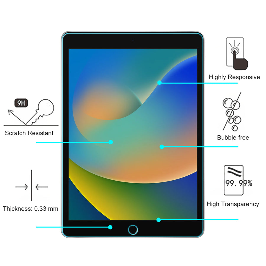 echelon Tempered Glass Screen Protector (2.5D) for iPad 10.2 (2019) / iPad 10.2 (2020) / iPad 10.2 (2021)- Clear - EIPAD102SC81-4.jpg